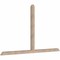 Ekena Millwork Portland Smooth Timber Gable Bracket, Douglas Fir, 96"W x 56"H x 3 1/2"D x 3 1/2"F, 14/12 Pitch GBW096X56X0404POR00SDF - alternate 4